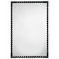 Splendor Living Montclair Rectangle Wall Mirror in Black, , large