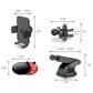 The Mighty Mount Simple Cradle Combo with Vent and Dash Mount Base in Black, , large