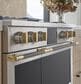 Monogram 48" Range Long Handle Brass, , large