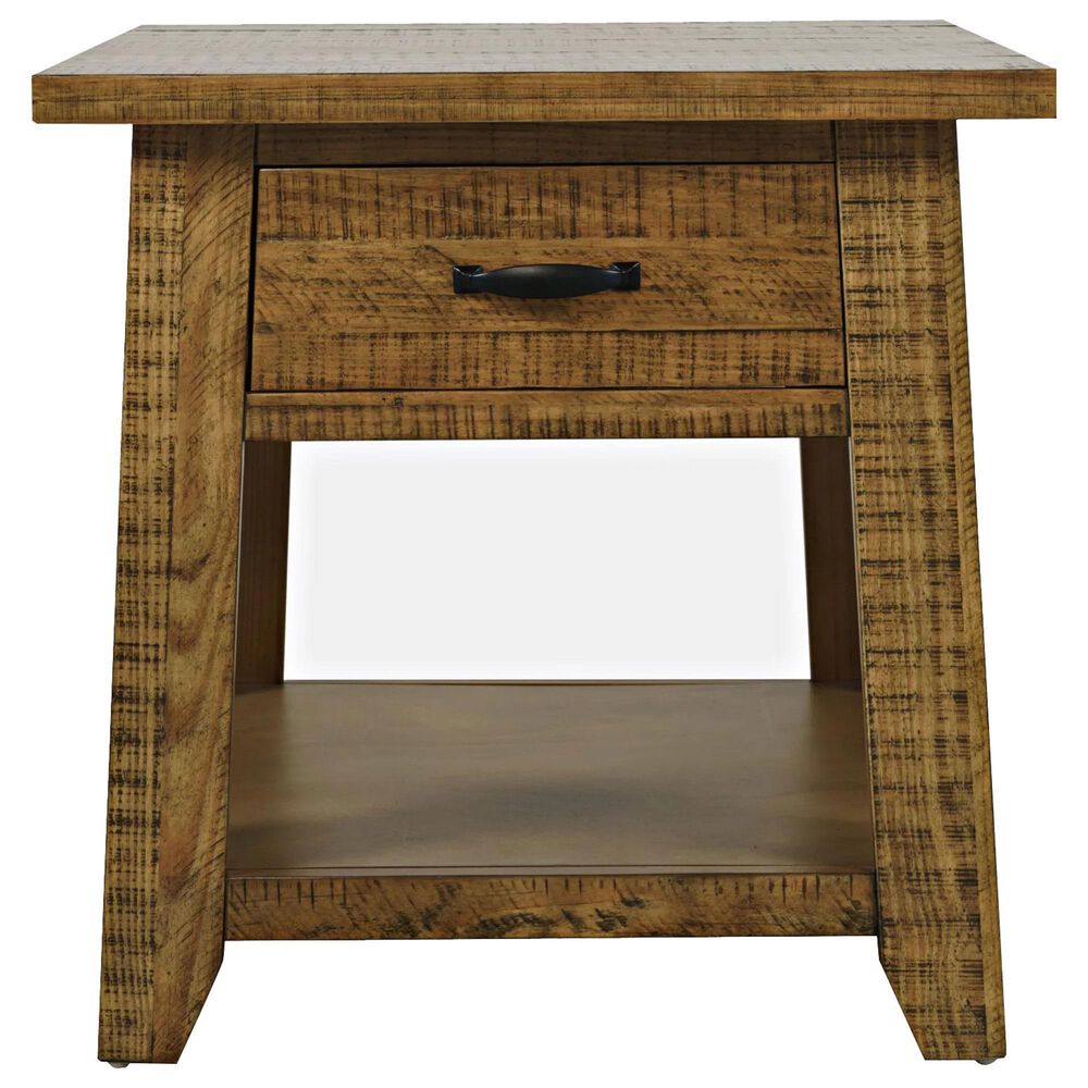 Waltham Telluride End Table in Golden Brown, , large