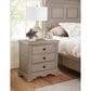 Viceray Collections Heritage Mansion 3 Drawer Nightstand in Greystone, , large