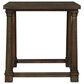 Hekman Linwood Square End Table in Brown, , large