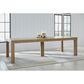 Millenium Galliden Dining Table and 10 Chairs in Light Brown and Black, , large