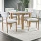 Ashley Sawdyn 5-Piece Dining Set in LigHeight Brown and White, , large