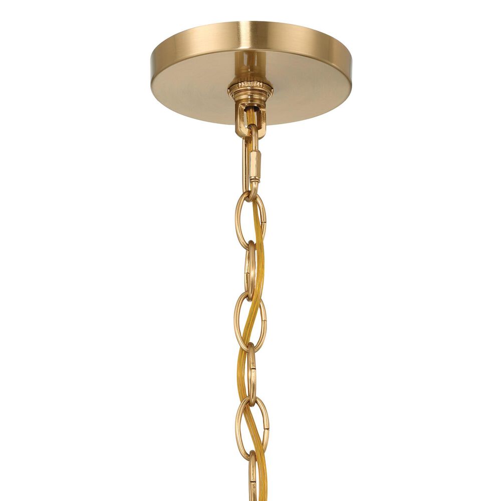 Creative Coop Constance 4-Light Candelabra Chandelier in Brushed Gold, , large