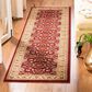Safavieh Lyndhurst LNH553 2"3" x 8" Red and Ivory Runner, , large