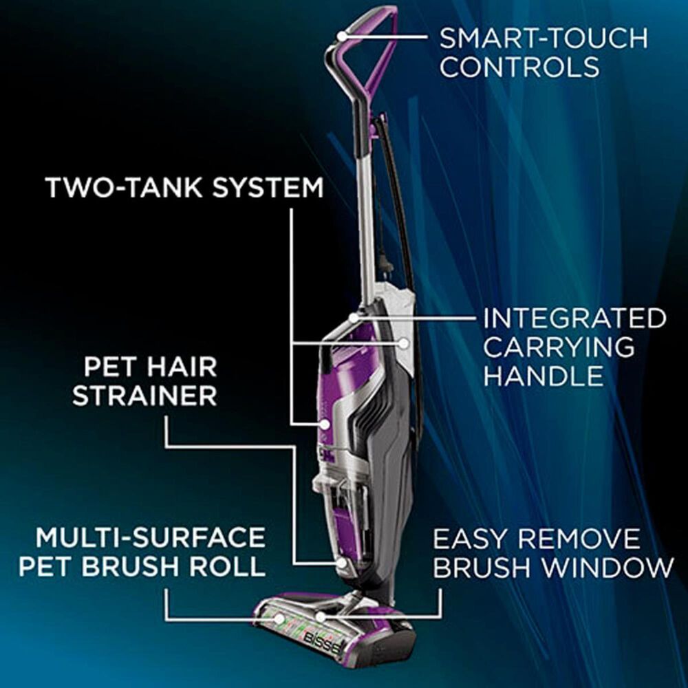 Bissell CrossWave Pet Pro MultiSurface Wet Dry Vacuum Nebraska Furniture Mart