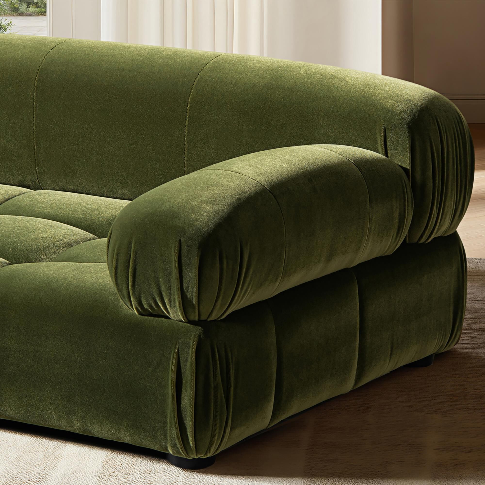 Jennifer Taylor Home Marcel Pet Bed in Olive Green