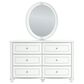 Ashley Kozlani 4-Piece Twin Panel Bedroom Set in Matte White, , large
