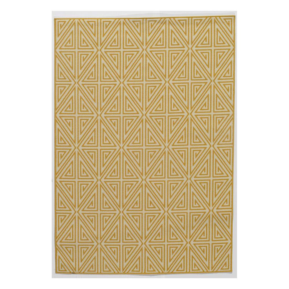 Momeni Baja BAJ-4 6"7" x 9"6" Yellow Area Rug, , large