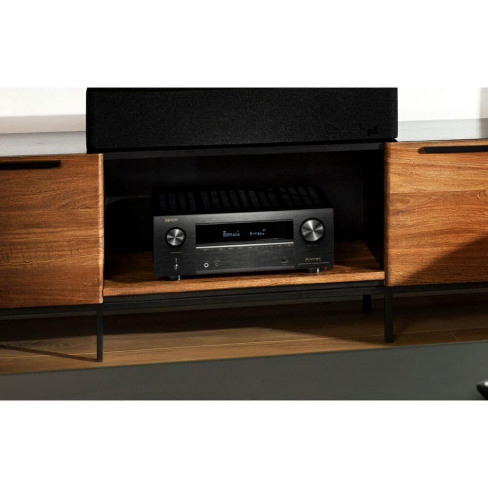 Denon 95W 7.2-Channel AV Receiver in Black, , large