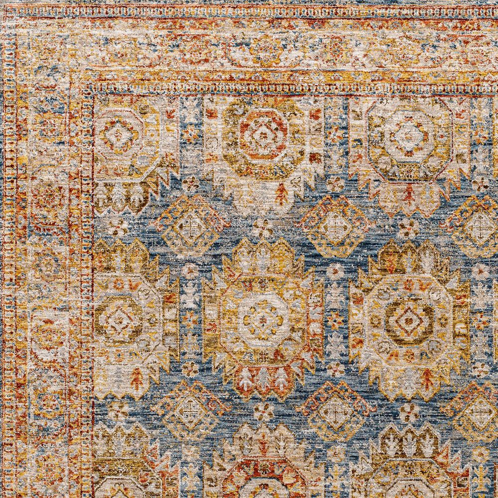 Surya Mona Lisa 6&#39;7&quot; x 9&#39;6&quot; Tan, Dark Blue, Mustard, Brick Red, Olive, Sage and Burgundy Area Rug, , large