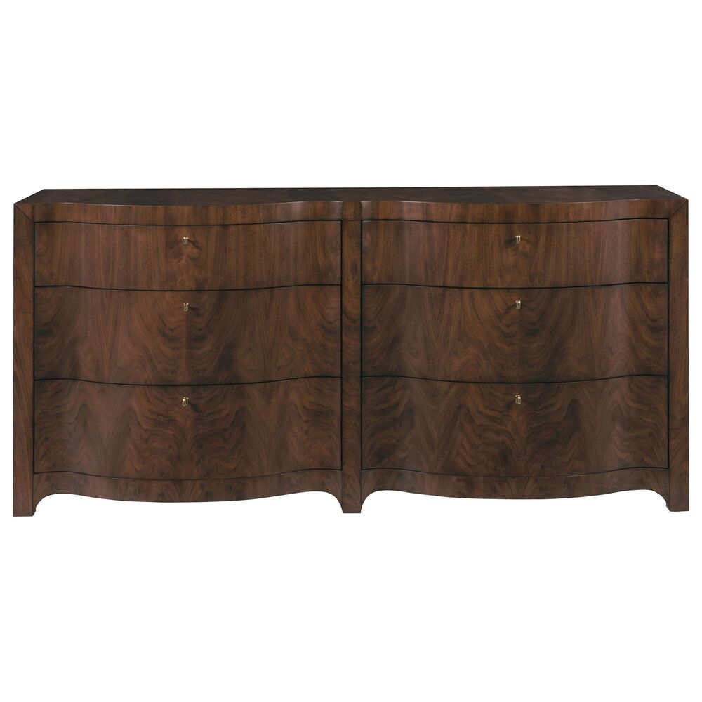 Century Furniture Thayer 6-Drawer Dresser in Walnut, , large