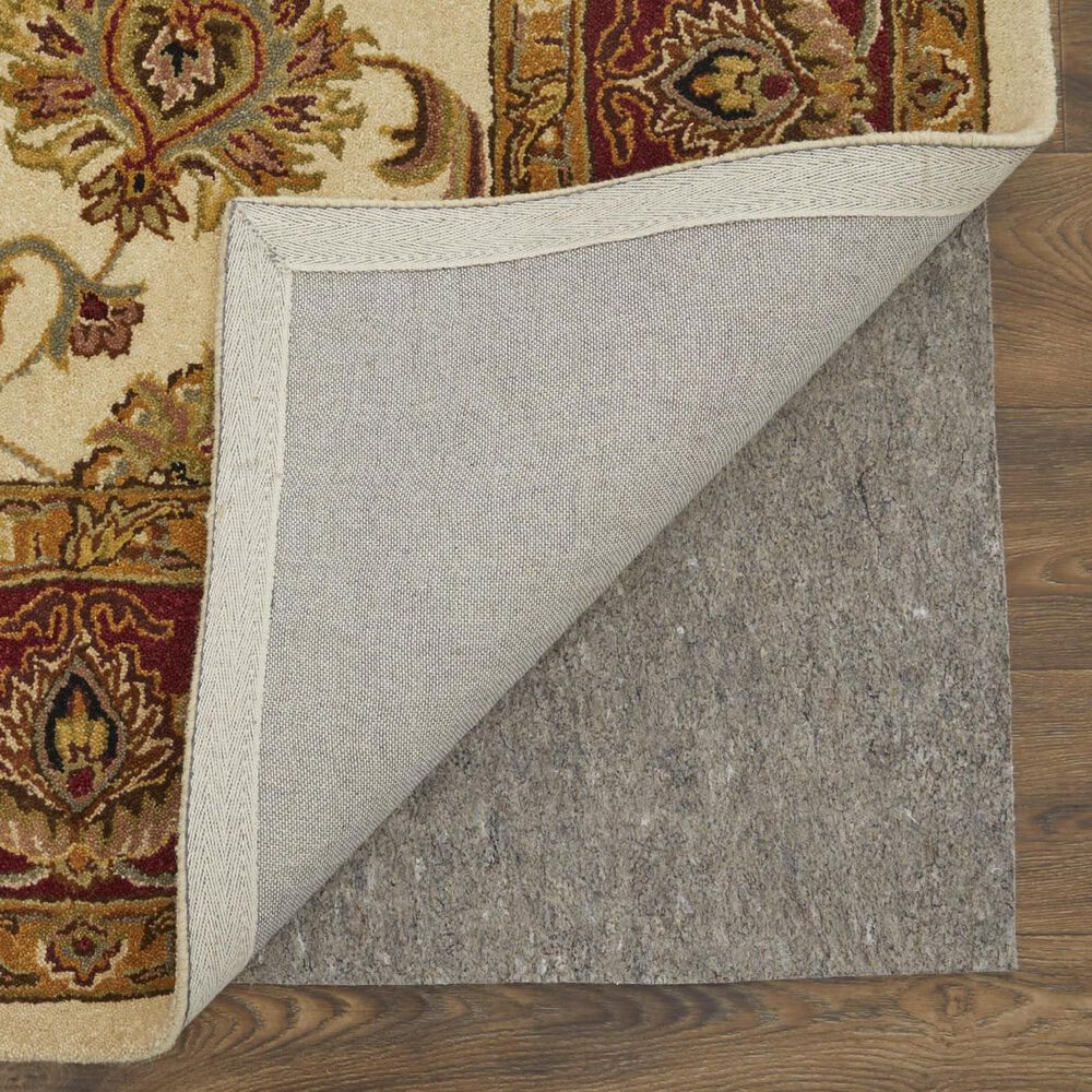 Feizy Rugs Wagner Ivory and Red 5&#39; x 8&#39; Area Rug, , large