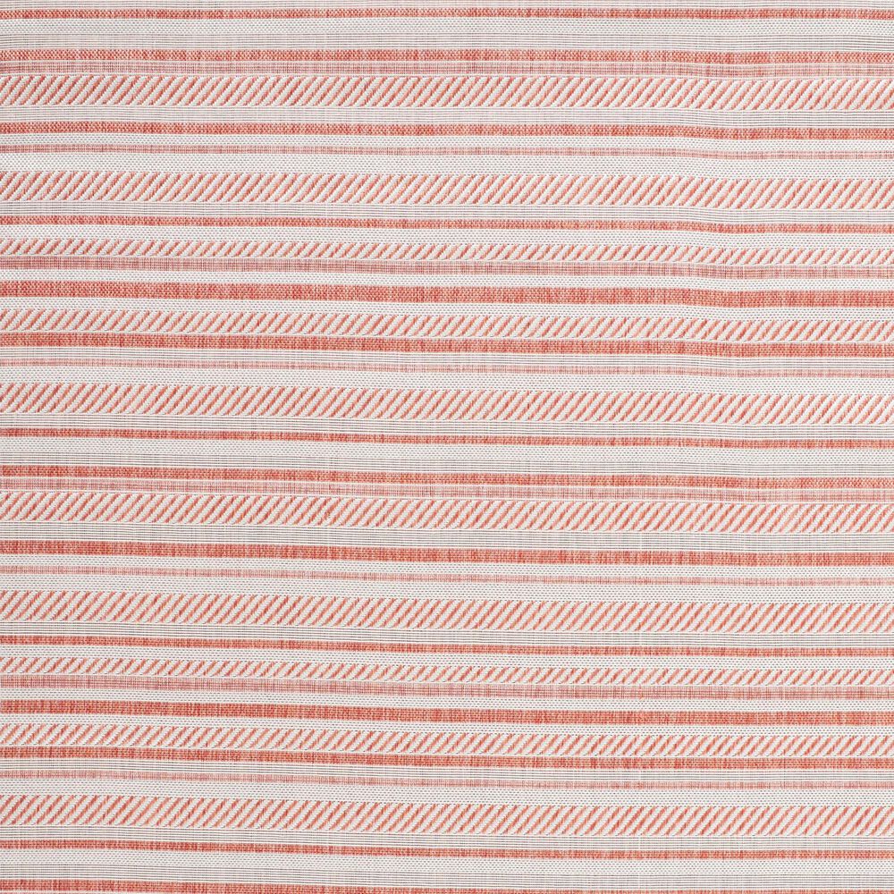 Surya Eagean EAG-2423 Rust, Ivory, Dusty Pink and Dusty Coral 2&#39; x 2&#39;11&quot; Indoor/Outdoor Area Rug, , large