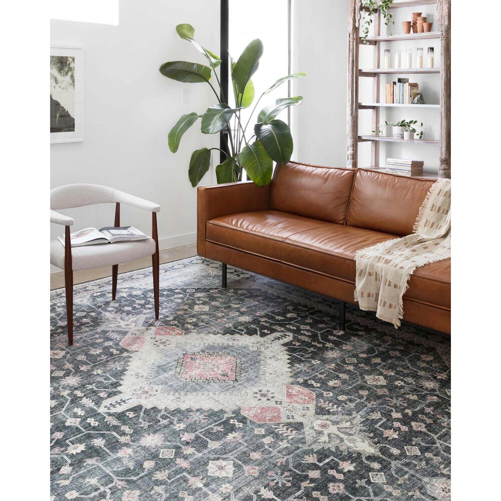 Loloi II Skye SKY-02 9&#39; x 12&#39; Charcoal Area Rug, , large