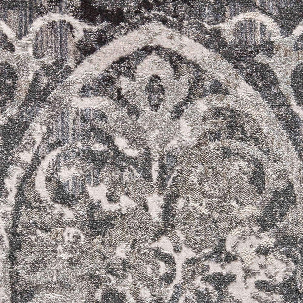 Feizy Kano 3871F 10&#39;2&quot; x 13&#39;9&quot; Charcoal and Ivory Area Rug, , large