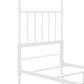Furniture of America Elliot Twin Canopy Bed in White, , large
