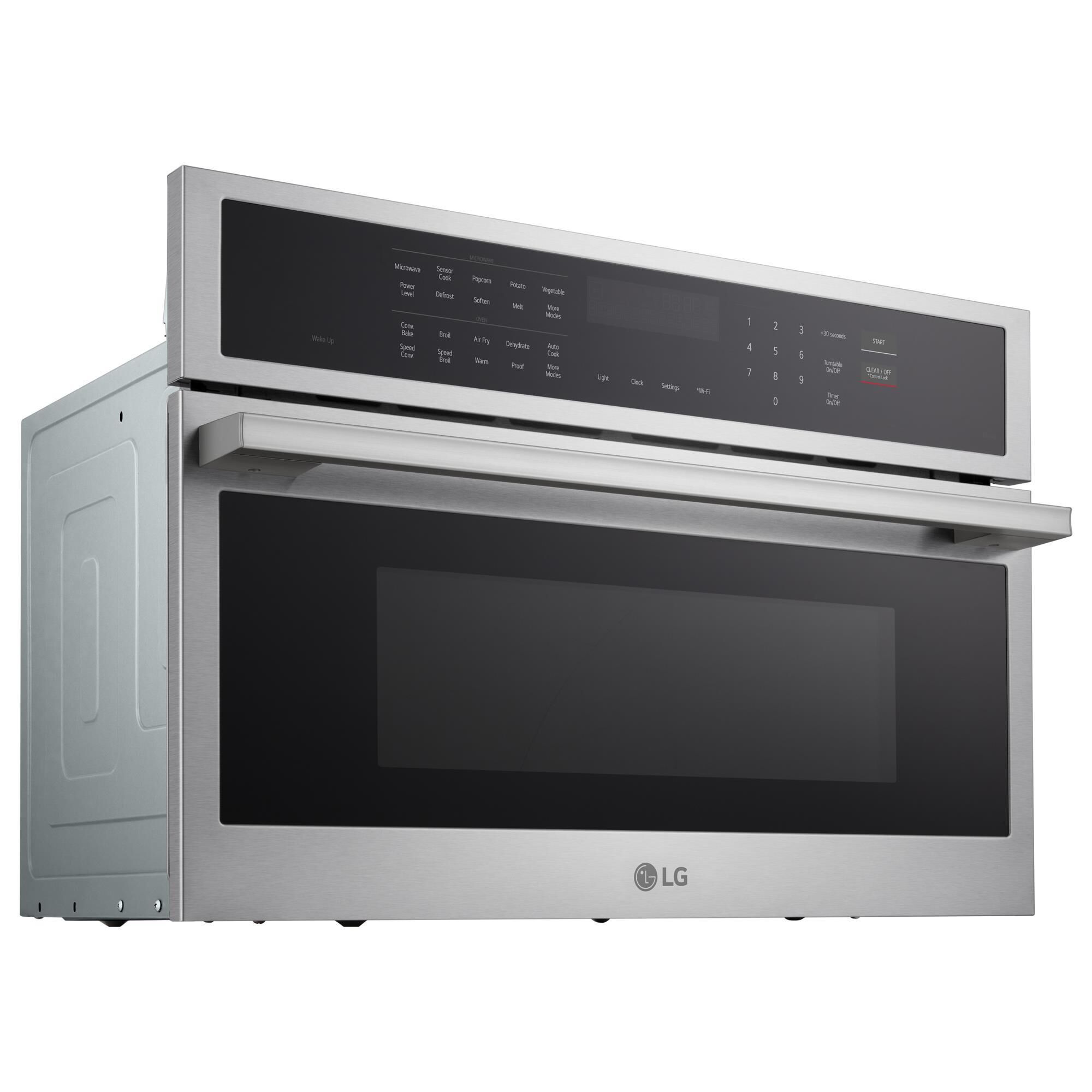 LG 1.7 Cu. Ft. Smart Built-In Microwave Speed Oven in Stainless Steel