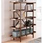 Ashley Lyncott 70" Bookcase in Brown, , large