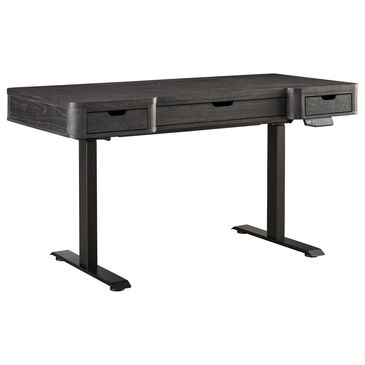 Riva Ridge Sloane Sit with Stand Desk in Mink and Black, , large