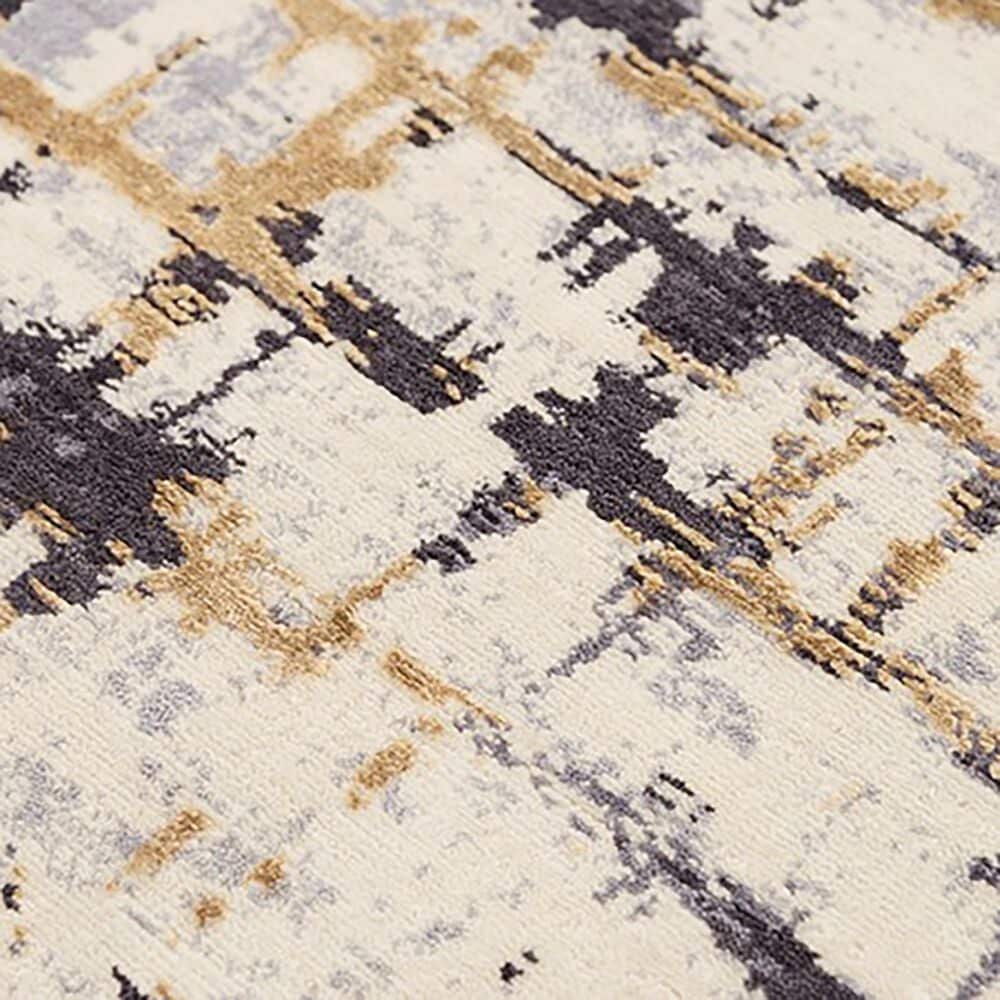 RIZZY Bolero 2&#39; x 3&#39; Dark Slate Gray, Beige and Ivory Area Rug, , large