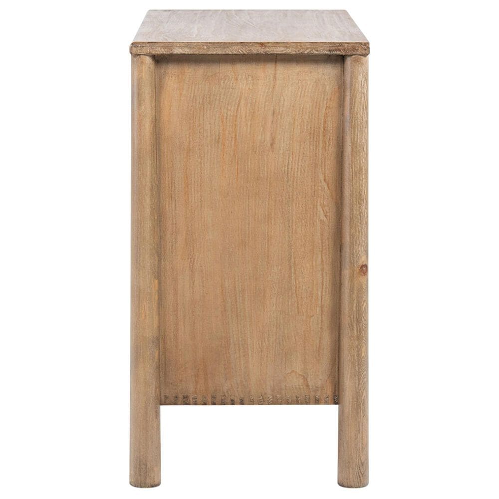 Jennifer Taylor Home Nolan 38" 2-Door Accent Cabinet in Antique Natural Brown, , large
