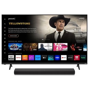 VIZIO 55" Class Quantum 4K QLED - Smart TV with All-in-One Soundbar in Black, , large