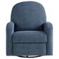 Lifestyle Solutions Paloma Manual Swivel Rocker Recliner in Blue, , large