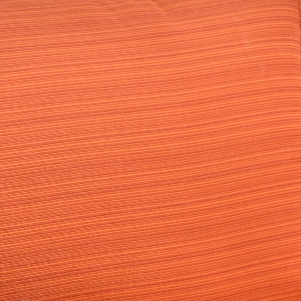 HOMLUX 3-Piece 77" Patio Sofa and Ottoman Set in Orange, , large