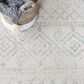 Safavieh Tulum TUL268B 8" x 10" Ivory and Light Grey Area Rug, , large