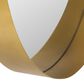 Tov Furniture Rella Mirror in Brass, , large