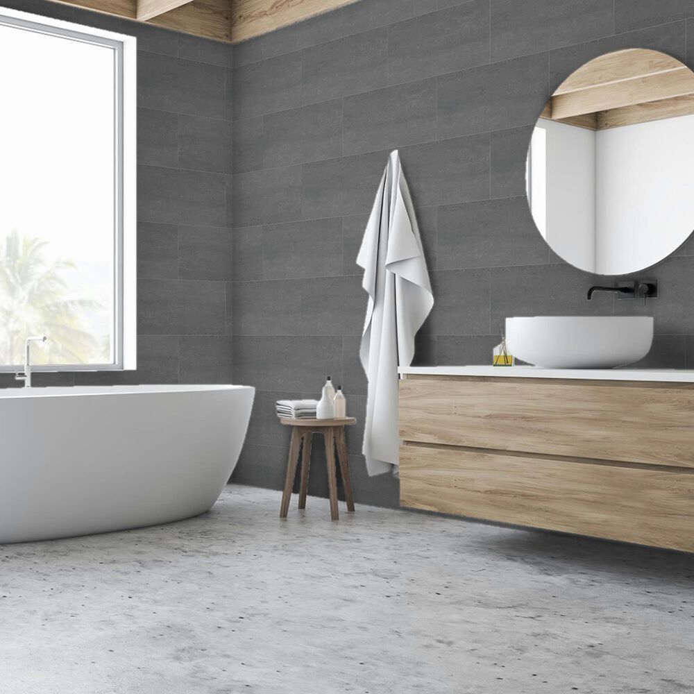 Emser Prodigy Mill 12&quot; x 24&quot; Polished Porcelain Tile, , large