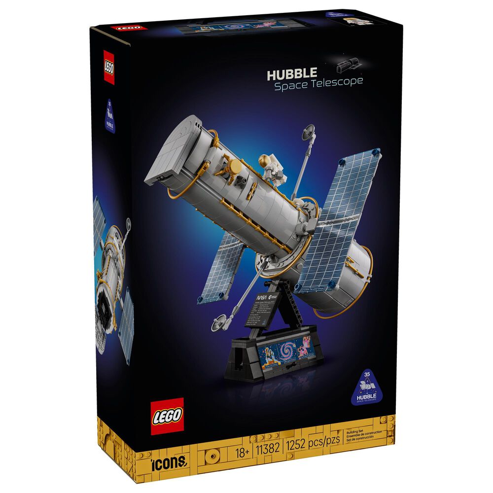 LEGO Icons Hubble Space Telescope Building Set, , large