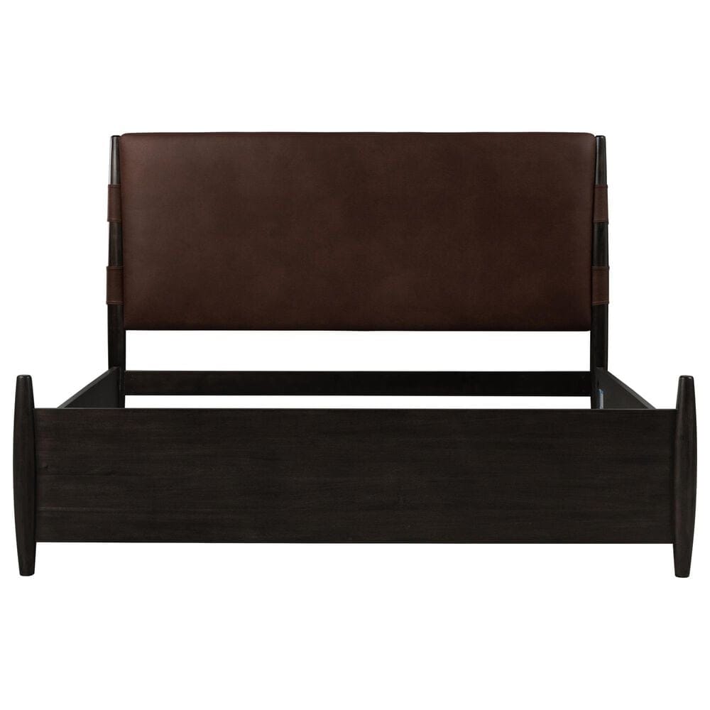 Urban Home Koko Eastern King Upholstered Panel Bed in Minx, , large