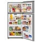 Whirlpool 16.3 Cu. Ft. Wide Top-Freezer Refrigerator with Flexi-Slide Bin in Stainless Steel, , large