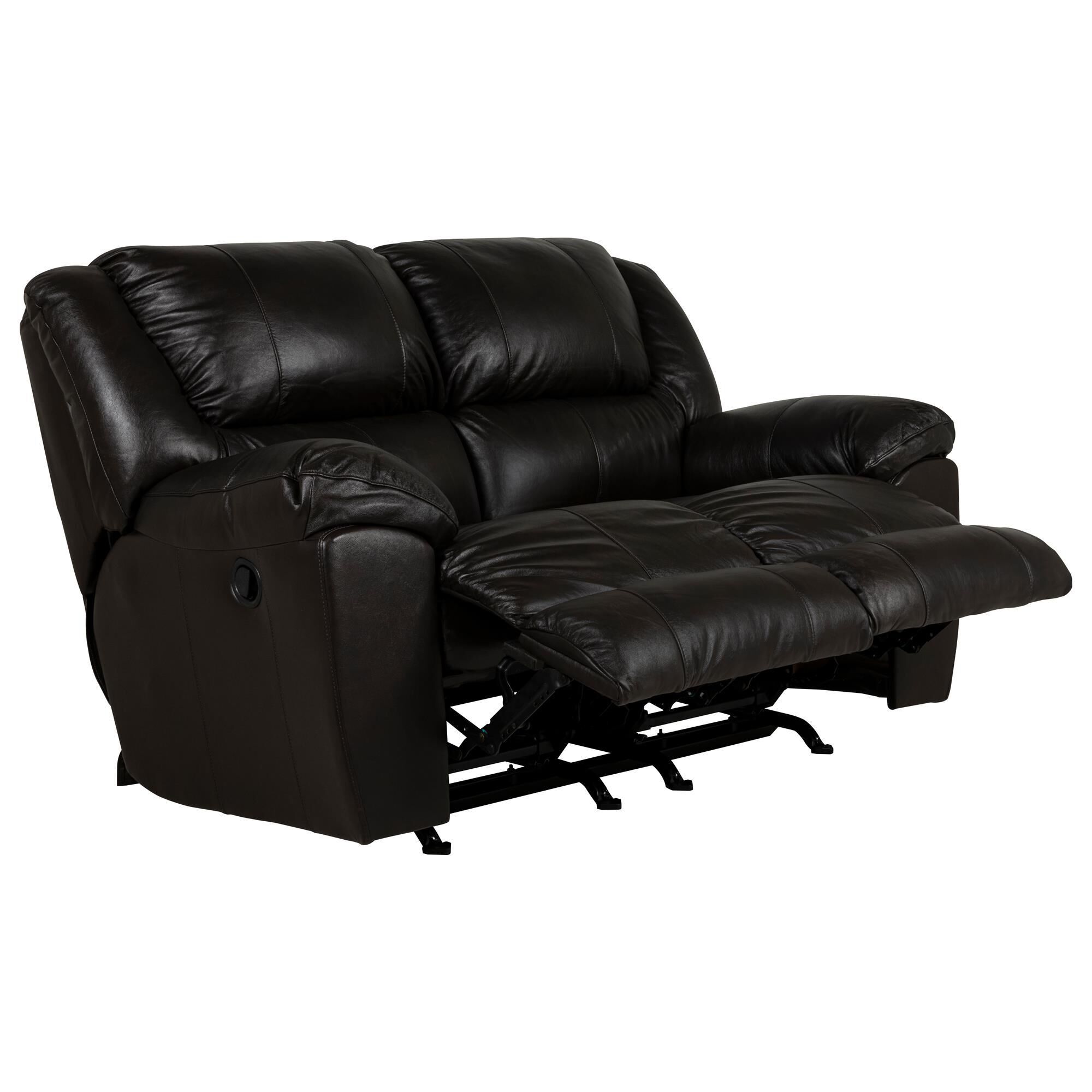 Leather rocker recliner loveseat hotsell