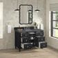 James Martin Vanities Lorelai 48" Single Vanity in Black Onyx with 3 cm Parisien Bleu Quartz Top, , large
