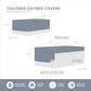 Hampton Park Quebec 6-Piece Reversible Daybed Cover Set in Grey, , large