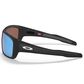 Oakley Turbine Sunglasses with Prizm Deep Water Polarized Lenses in Matte Black Camo, , large
