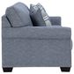 Ashley Carissa Manor Stationary Queen Sofa Sleeper in Denim, , large