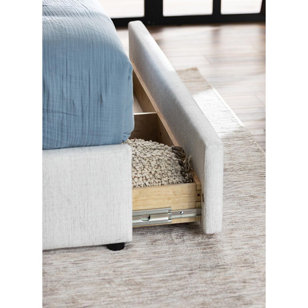 Jonathan Louis Square Classic Queen Storage Bed in Zury Natural, , large