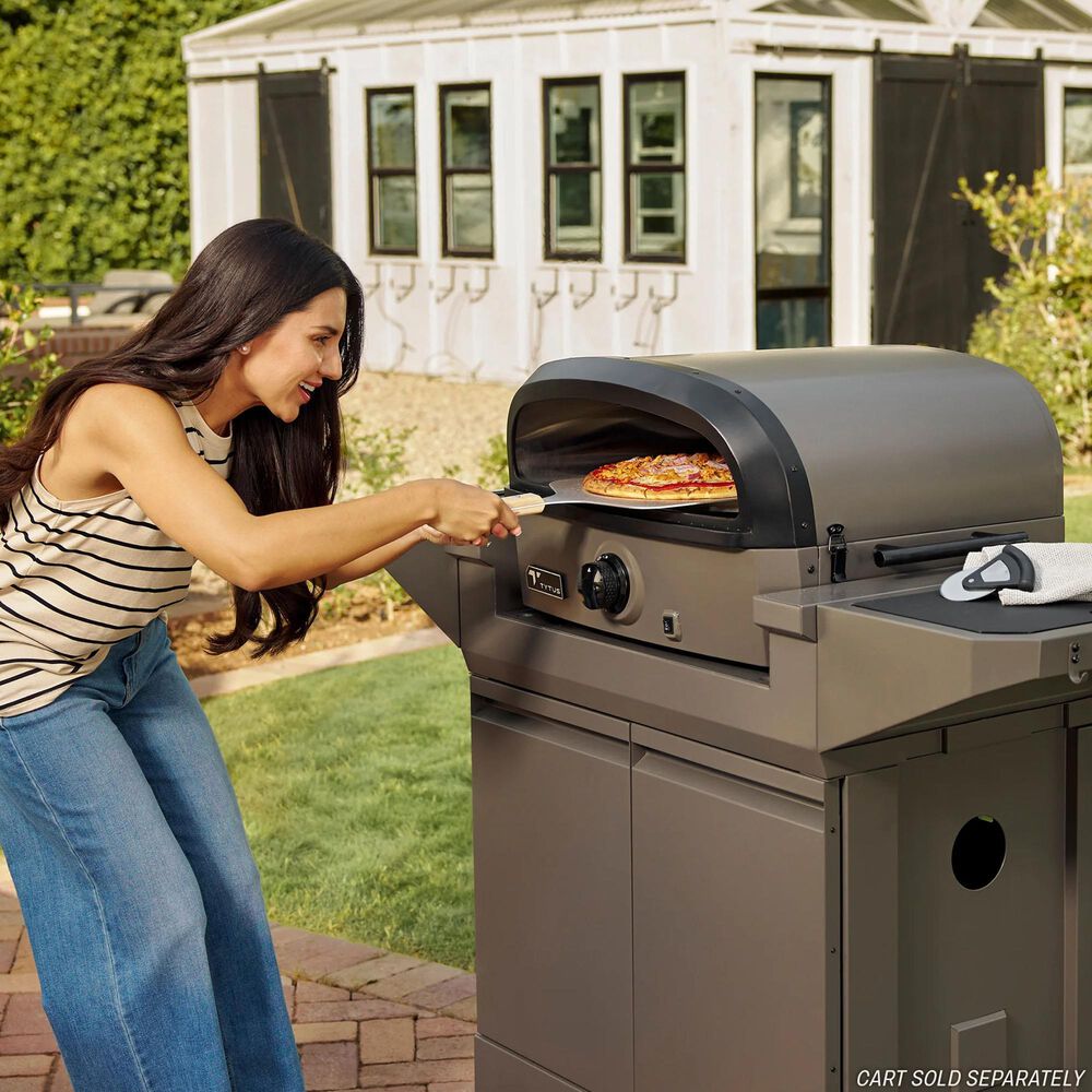 TYTUS Emberwood Pizza Oven in Gunmetal Gray, , large