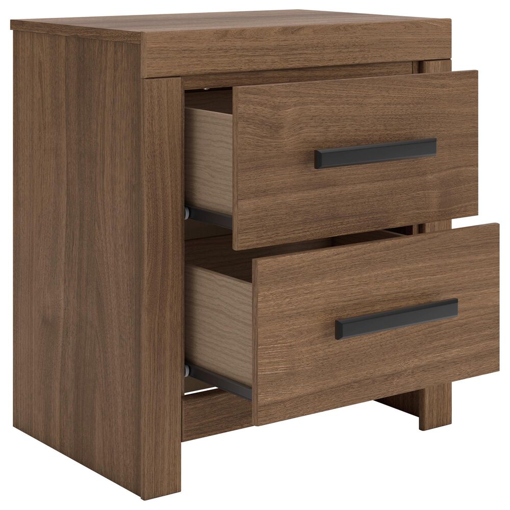 Ashley Broachmyn 4 Piece Twin Panel Bedroom Set in Warm Auburn, , large