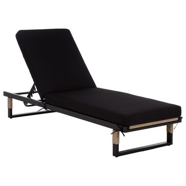 Safavieh Arman Lounger in Black, , large