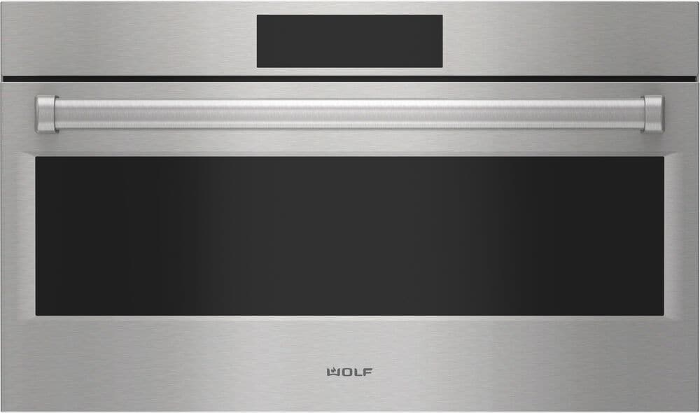Wolf Appliances 1.6 Cu. Ft. E Series Professional Drop-Down Door Speed Oven in Stainless Steel, , large