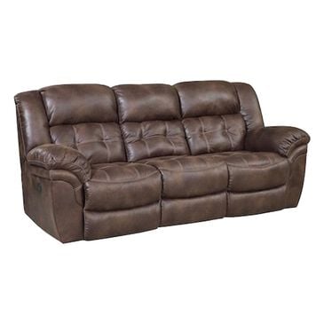 Homestretch Frontier Double Power Reclining Sofa in Chocolate, , large