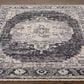Surya Festival 8" x 11" Black, Charcoal, Medium Gray, Taupe and Cream Area Rug, , large