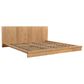 Moe"s Home Collection Plank King Platform Bed in Natural, , large