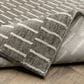 Oriental Weavers Oliver Charcoal and Beige 6"7" x 9"6" Area Rug, , large